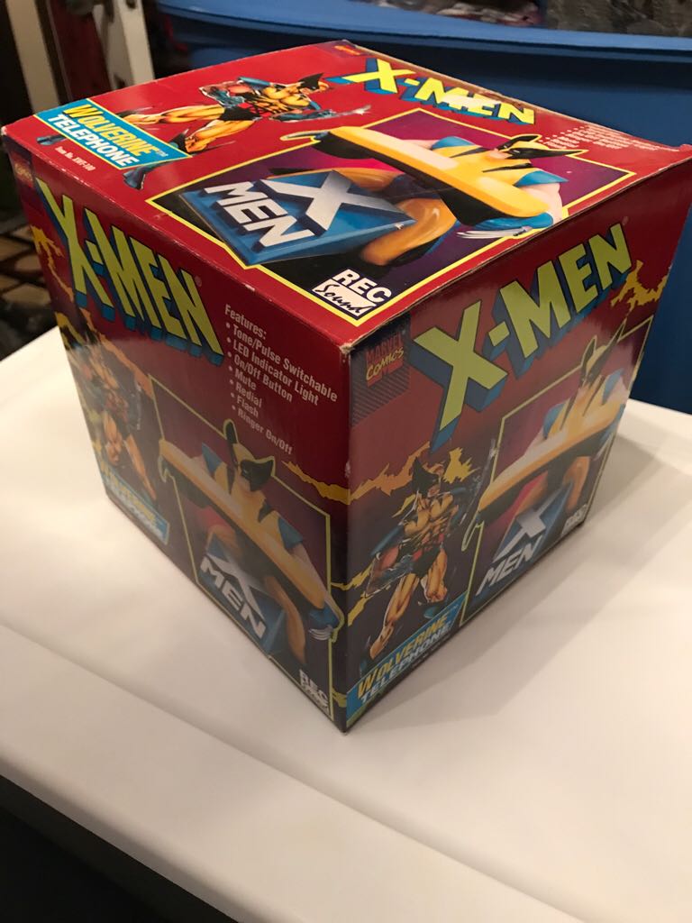 X-men Wolverine Telephone  action figure collectible [Barcode 780992121005] - Main Image 2