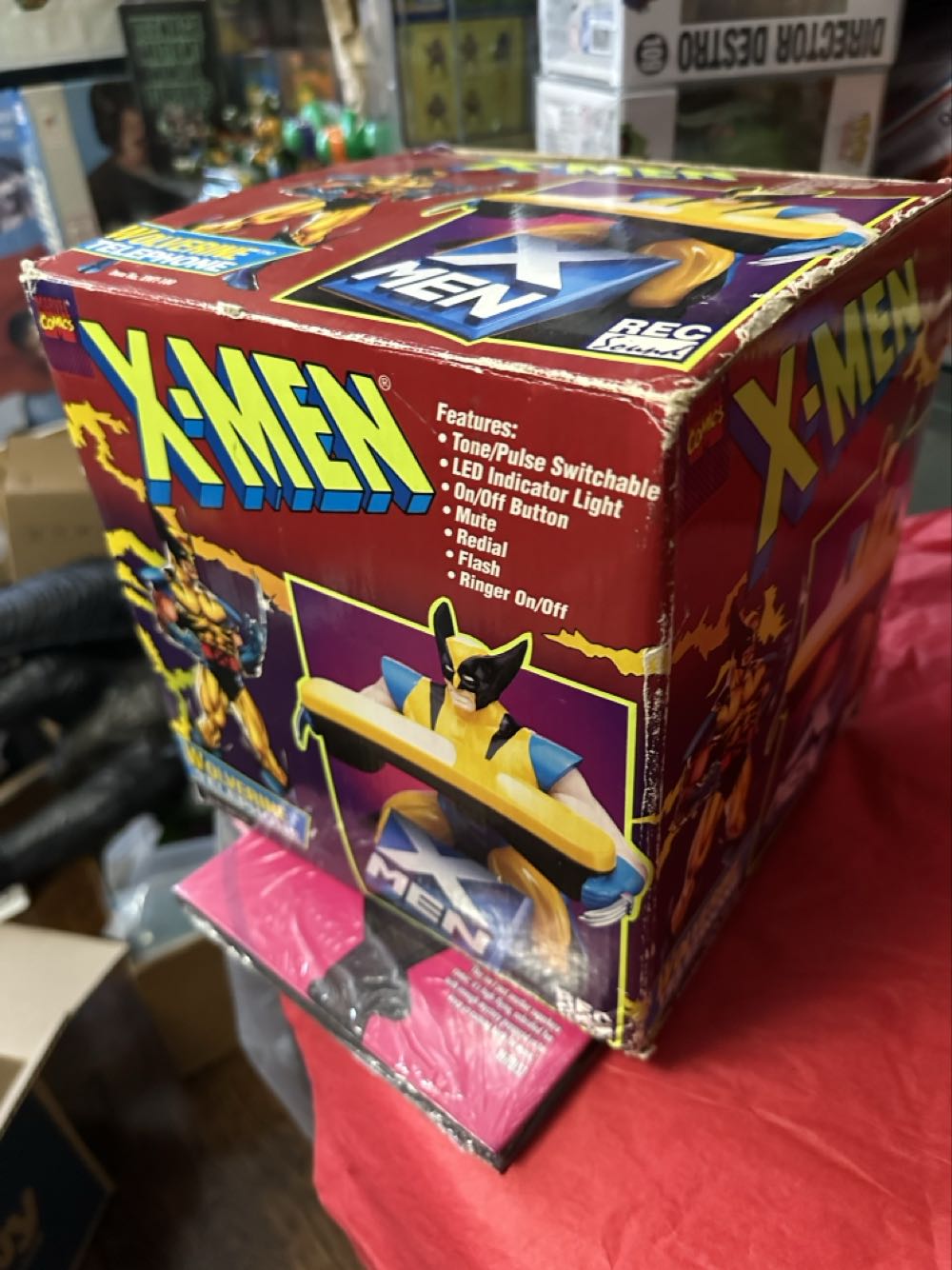 X-men Wolverine Telephone  action figure collectible [Barcode 780992121005] - Main Image 4