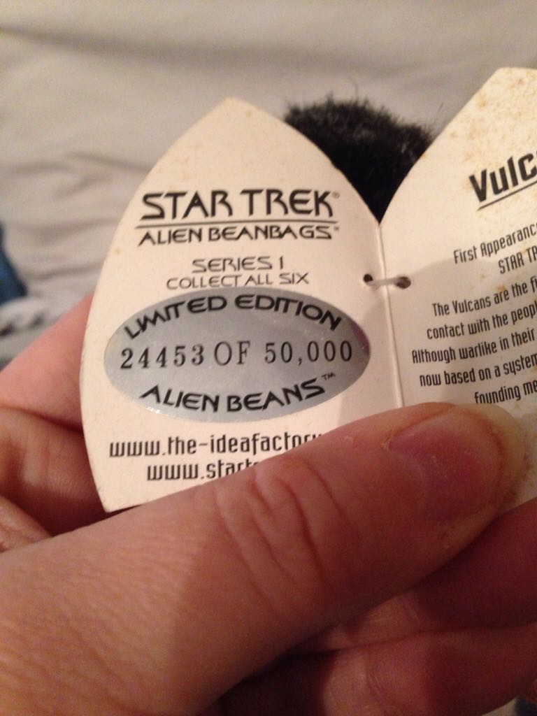 Star Trek Alien Beans: Vulcan  action figure collectible [Barcode 785425100749] - Main Image 2