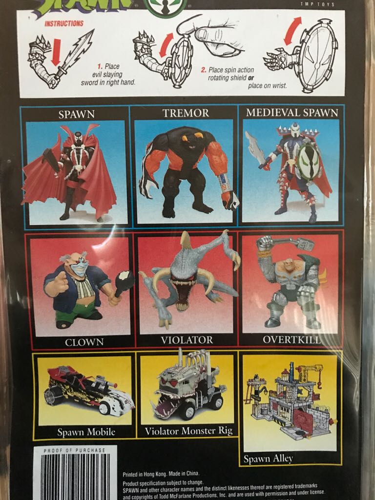 Medieval Spawn - McFarlane Toys (Spawn: 6”) action figure collectible [Barcode 787926101034] - Main Image 2