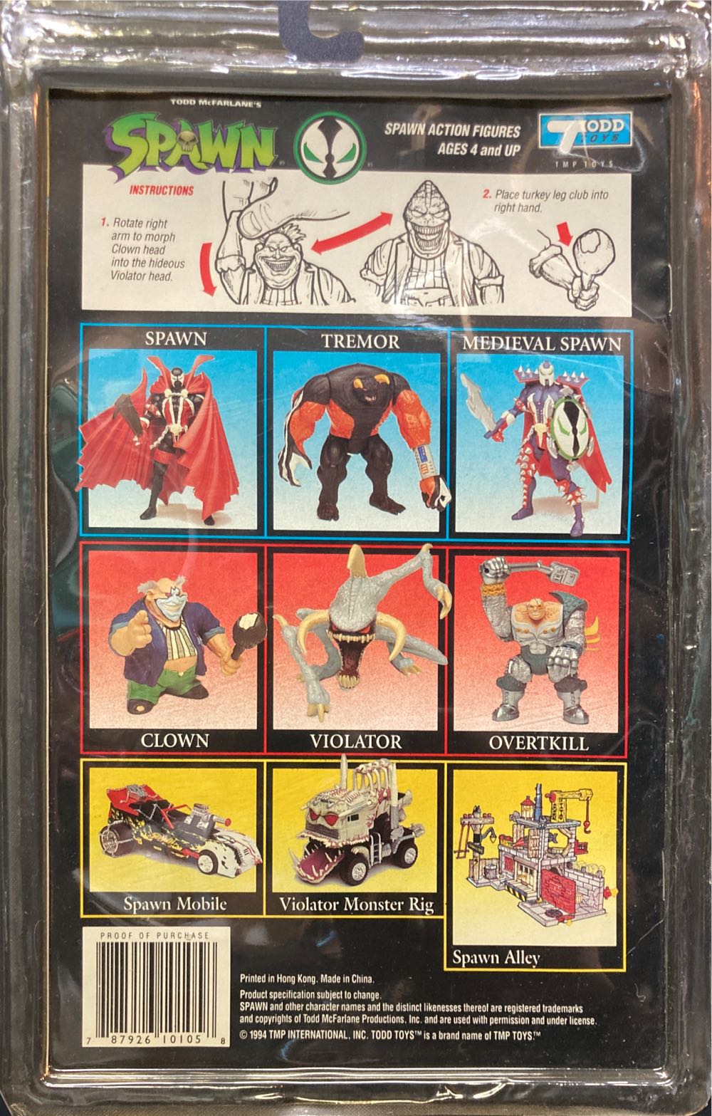 Clown - McFarlane Toys (Spawn: 6”) action figure collectible [Barcode 787926101058] - Main Image 4