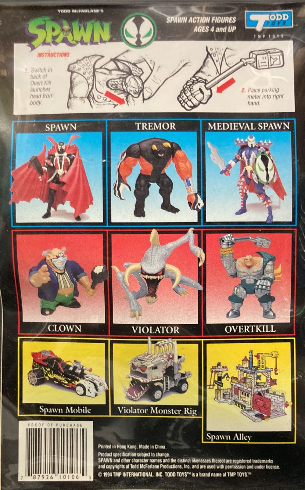 Overtkill - McFarlane Toys (Spawn) action figure collectible [Barcode 787926101065] - Main Image 3