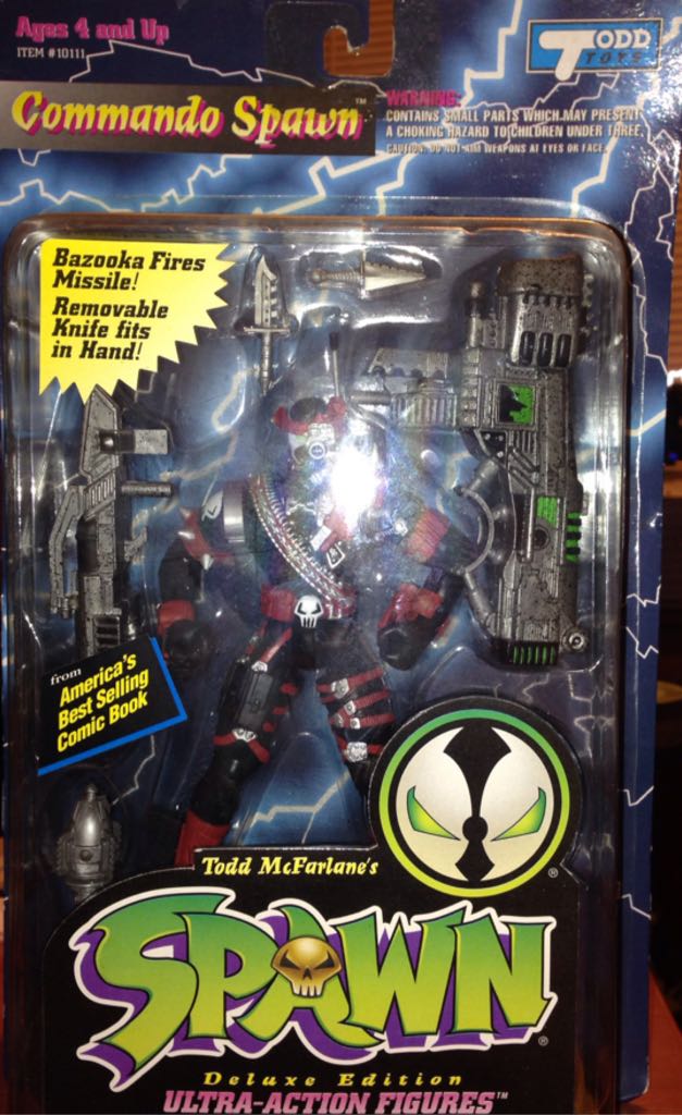 Spawn: Commando Spawn - Todd Toys (Spawn Series 2) action figure collectible [Barcode 787926101119] - Main Image 2