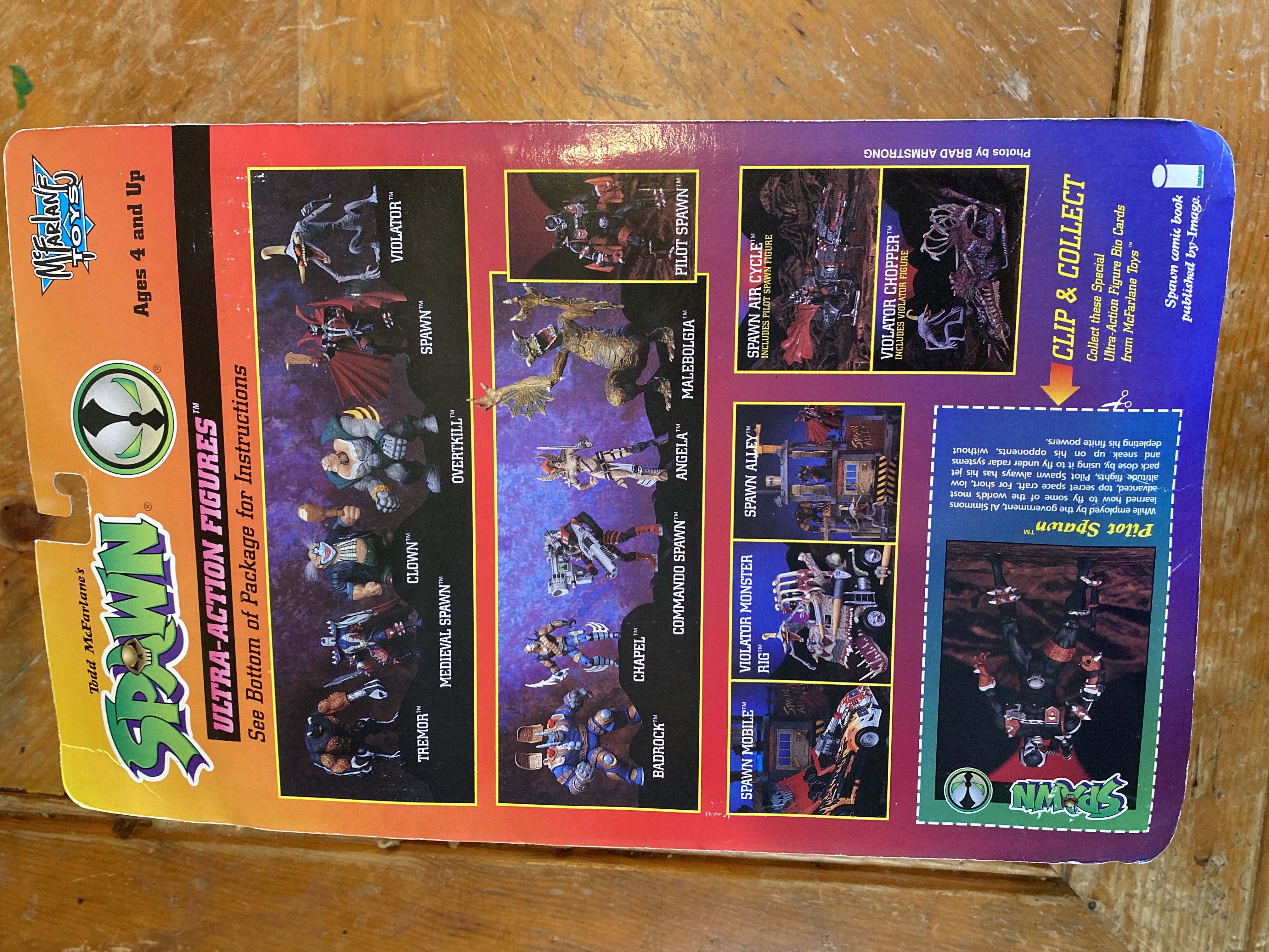 Spawn: Pilot Spawn White - McFarlane Toys (Spawn) action figure collectible [Barcode 787926101164] - Main Image 2