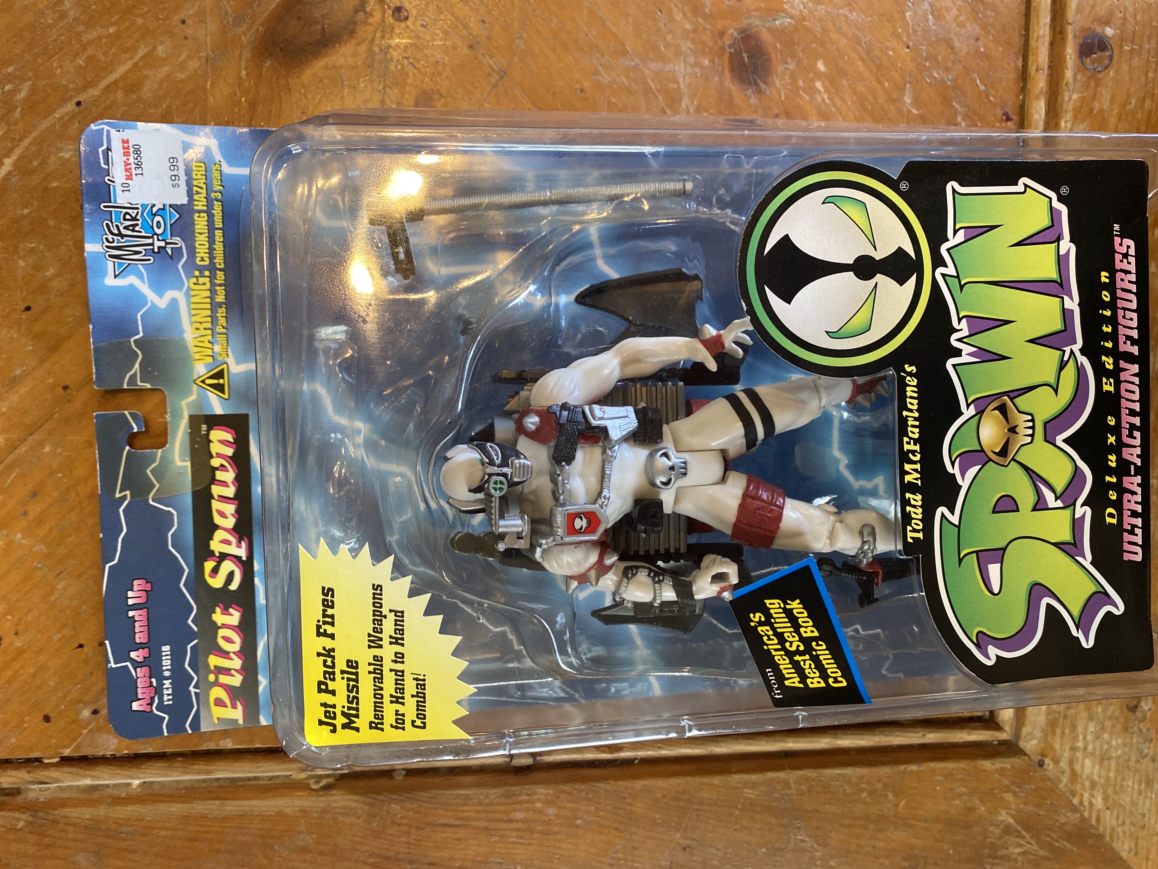 Spawn: Pilot Spawn White - McFarlane Toys (Spawn) action figure collectible [Barcode 787926101164] - Main Image 3