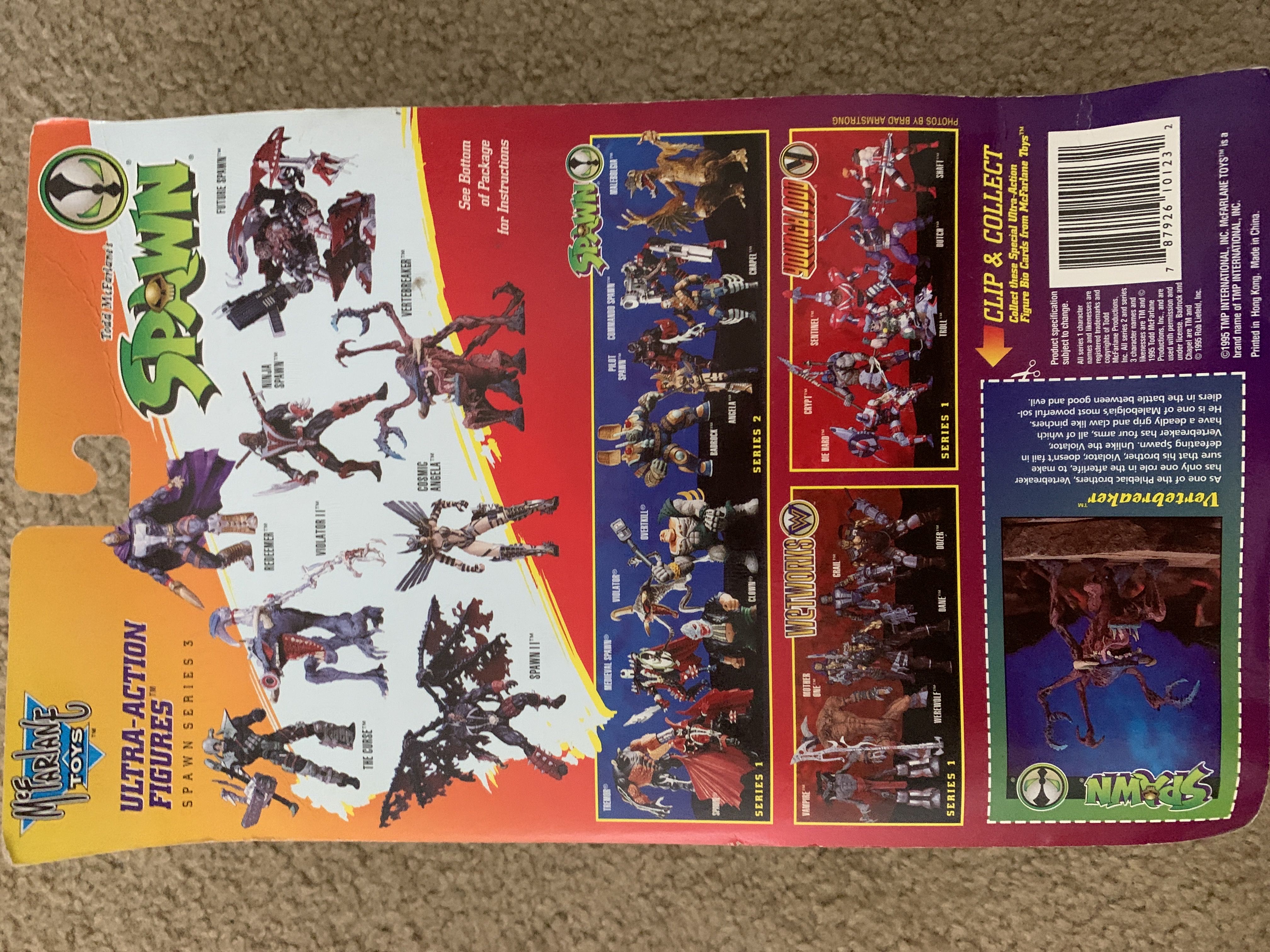 Vertebreaker - McFarlane Toys (Spawn) action figure collectible [Barcode 787926101232] - Main Image 3