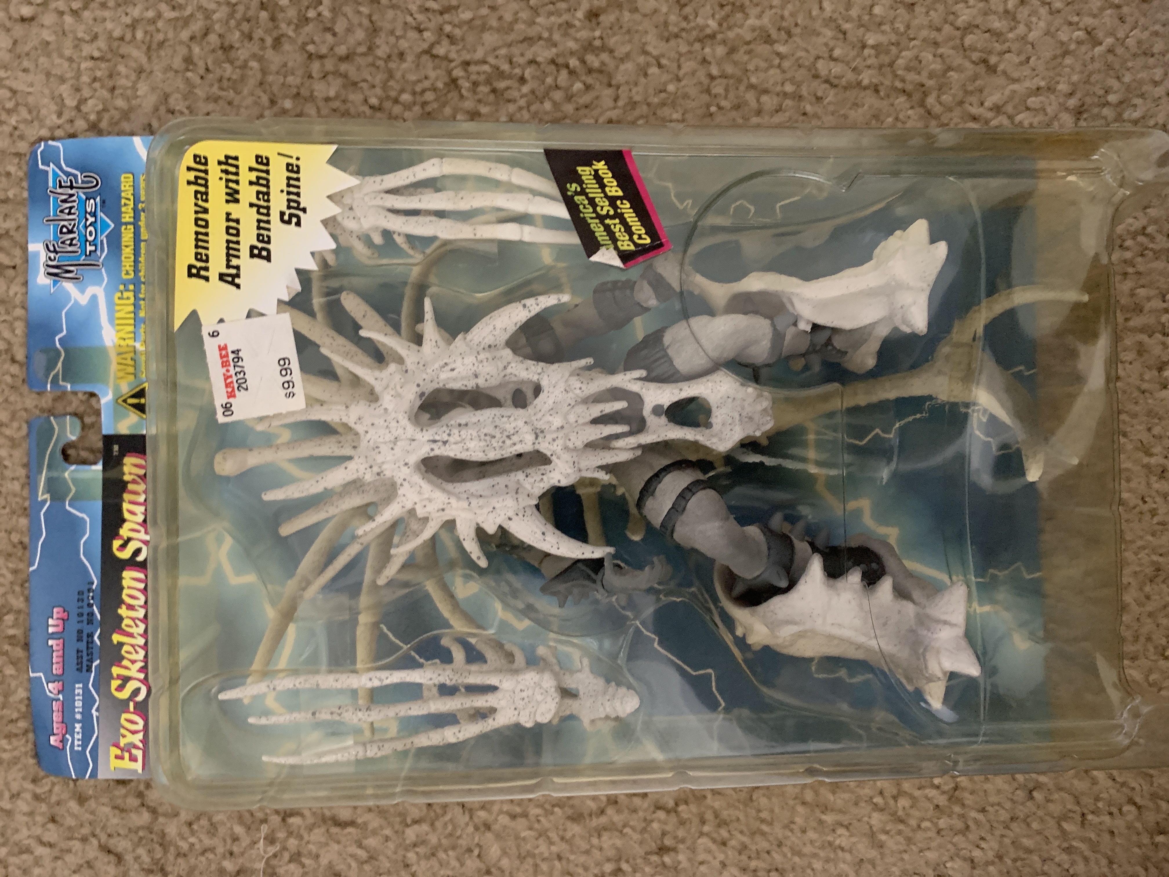 Spawn: Exo-Skeleton Spawn - McFarlane Toys (Spawn Series 4) action figure collectible [Barcode 787926101317] - Main Image 2