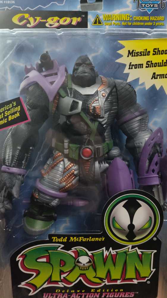 Spawn: Cy-Gor - McFarlane Toys (Spawn Deluxe Edition) action figure collectible [Barcode 787926101348] - Main Image 3