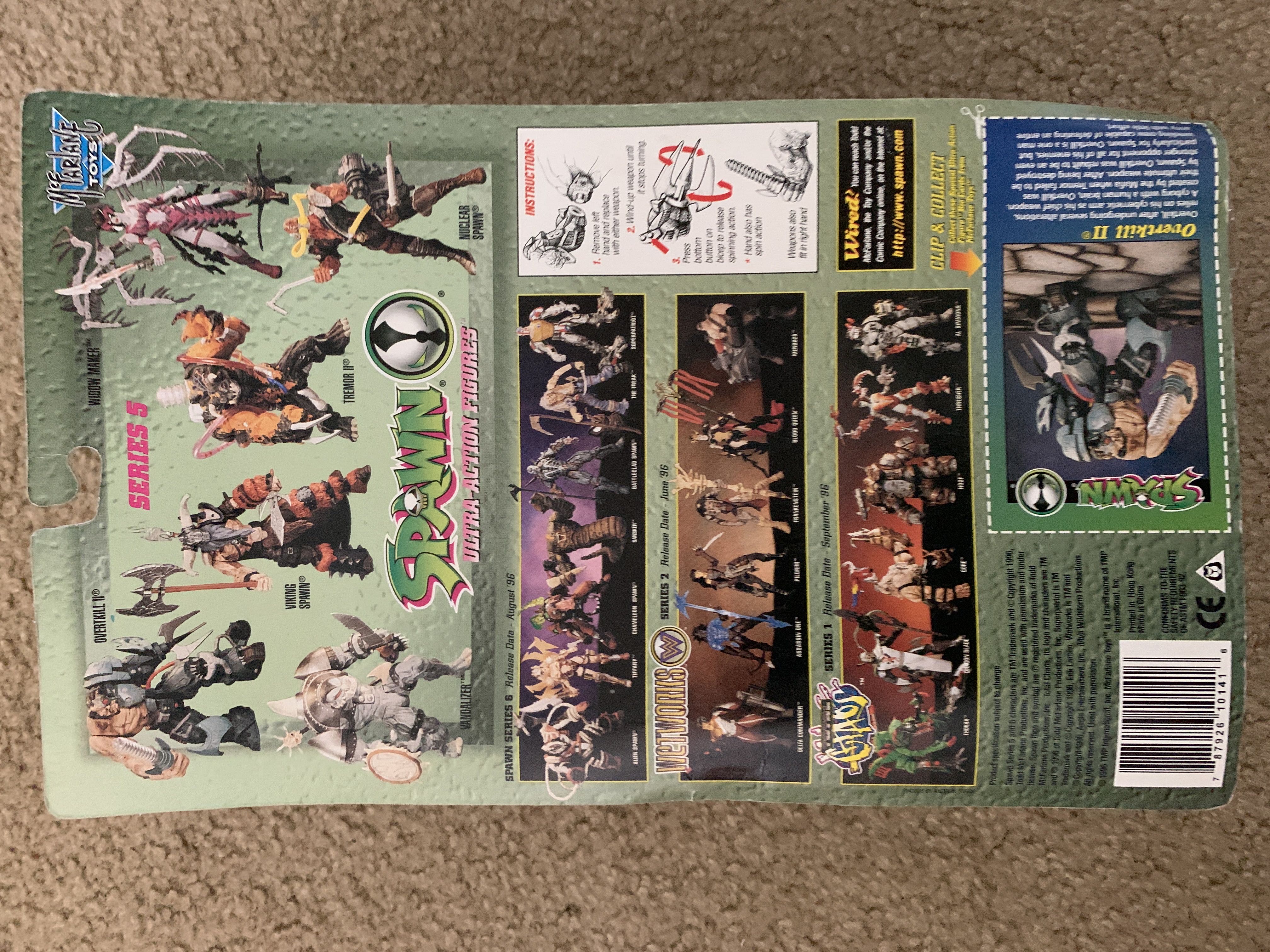 Spawn: Overtkill II - McFarlane Toys (Spawn Series 5) action figure collectible [Barcode 787926101416] - Main Image 3