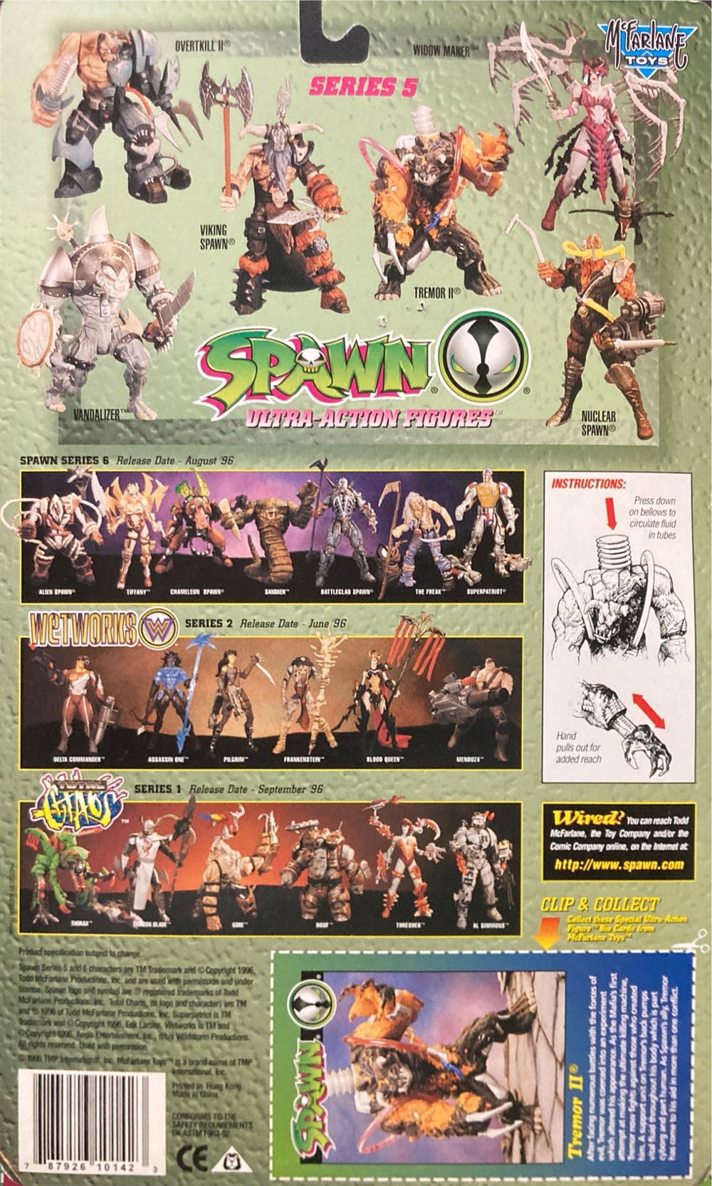 Spawn: Tremor II - McFarlane Toys (Spawn Series 5) action figure collectible [Barcode 787926101423] - Main Image 4