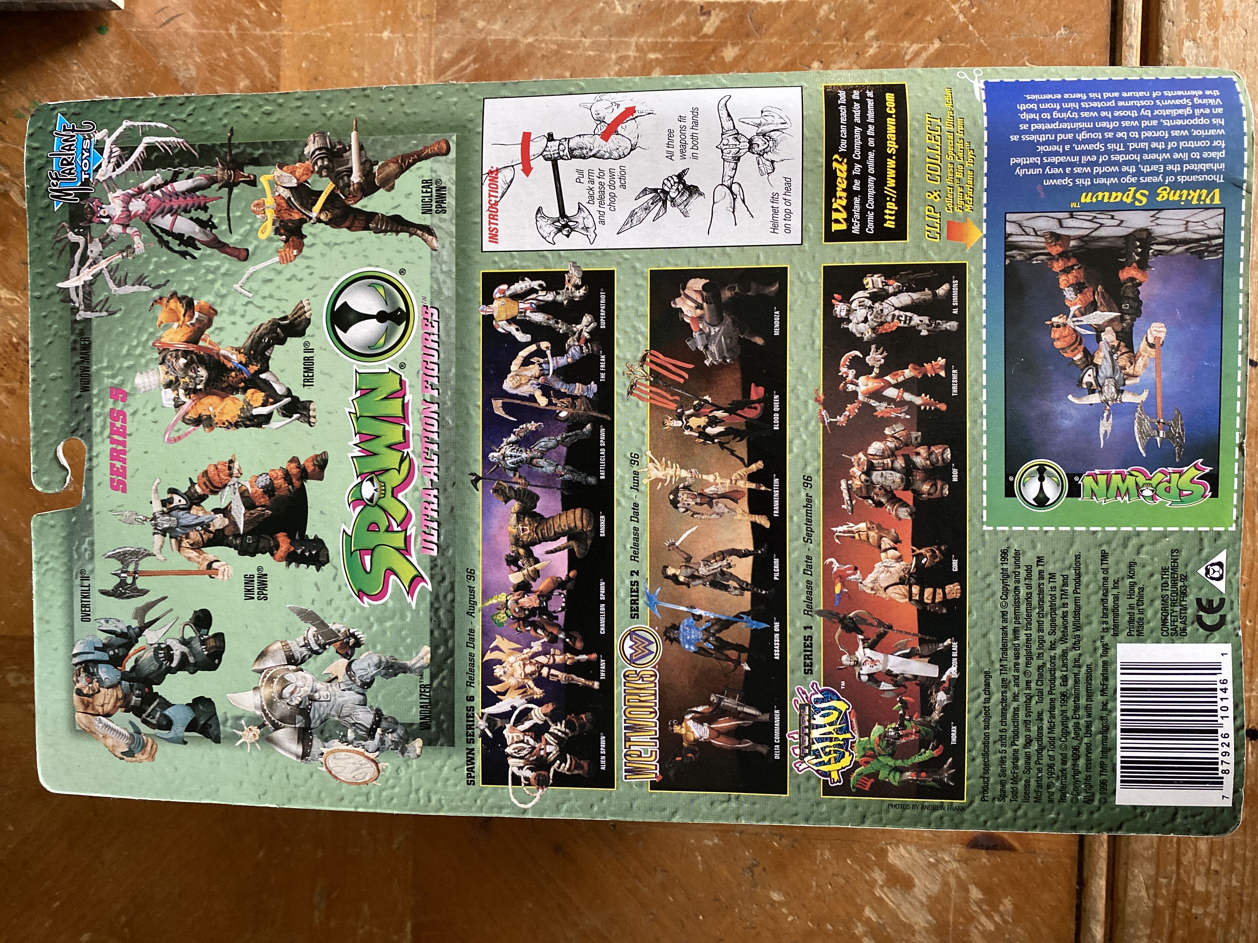 Spawn: Viking Spawn - McFarlane Toys (Spawn Series 5) action figure collectible [Barcode 787926101461] - Main Image 2