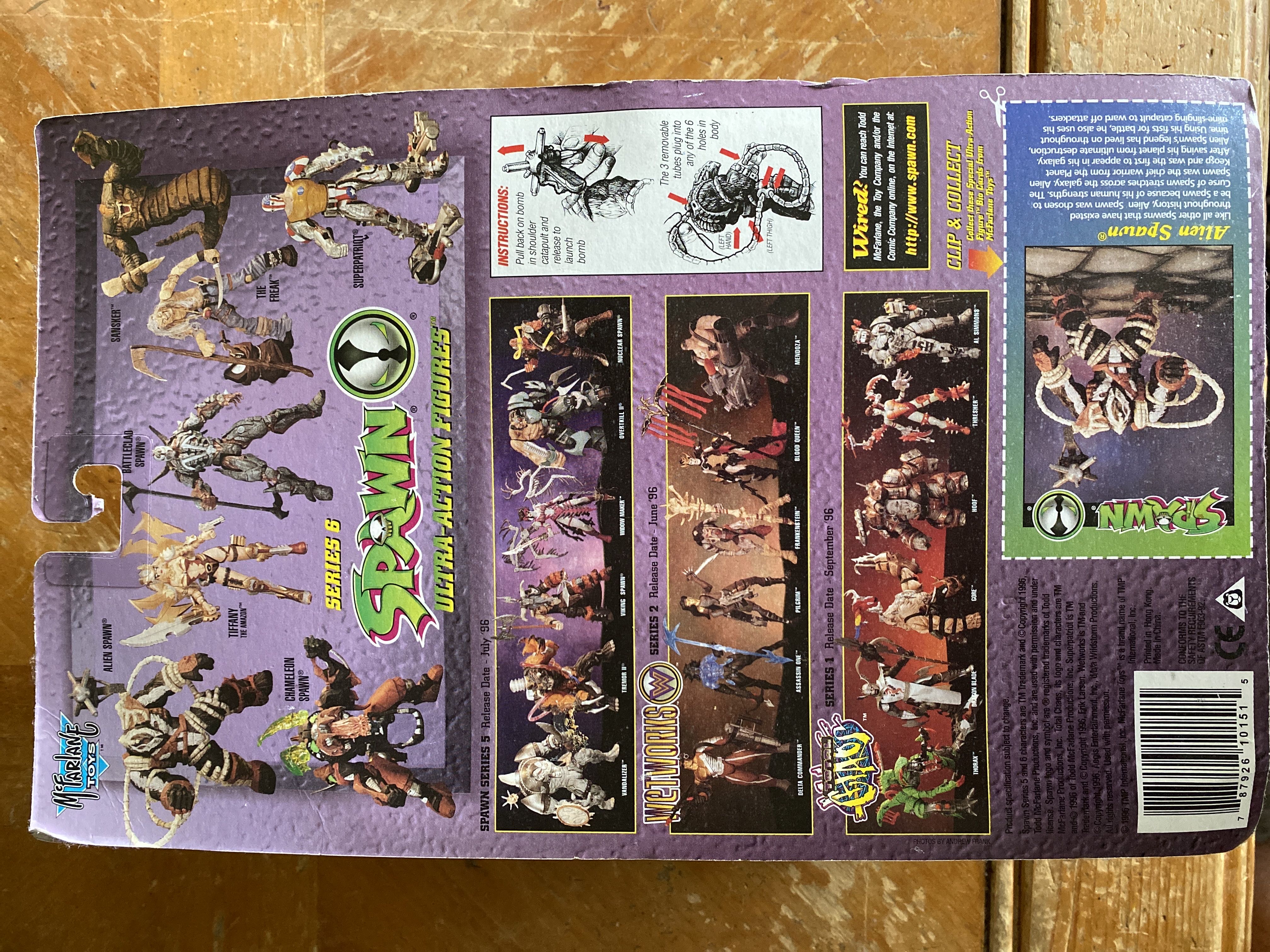 Spawn: Alien Spawn - McFarlane Toys (Alien Spawn) action figure collectible [Barcode 787926101515] - Main Image 2