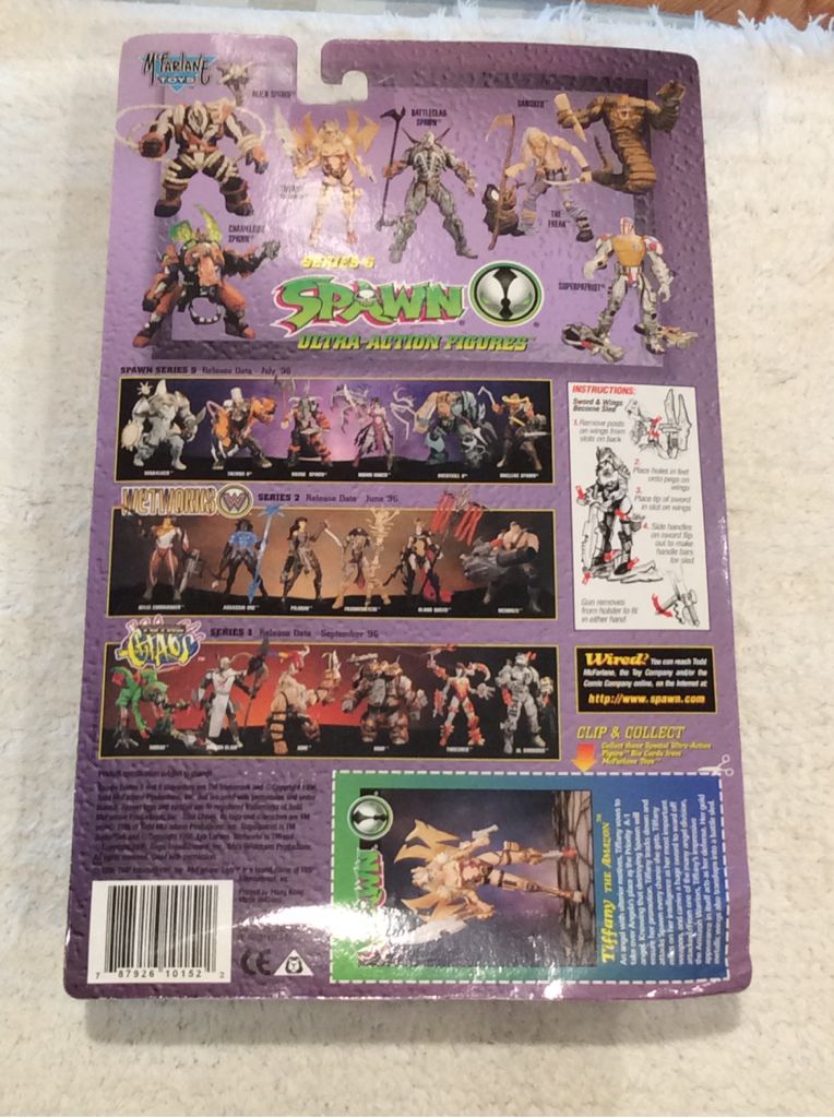 Spawn: Tiffany - McFalane Toys (The Adventures Of Spawn) (Spawn: 6”) action figure collectible [Barcode 787926101522] - Main Image 2