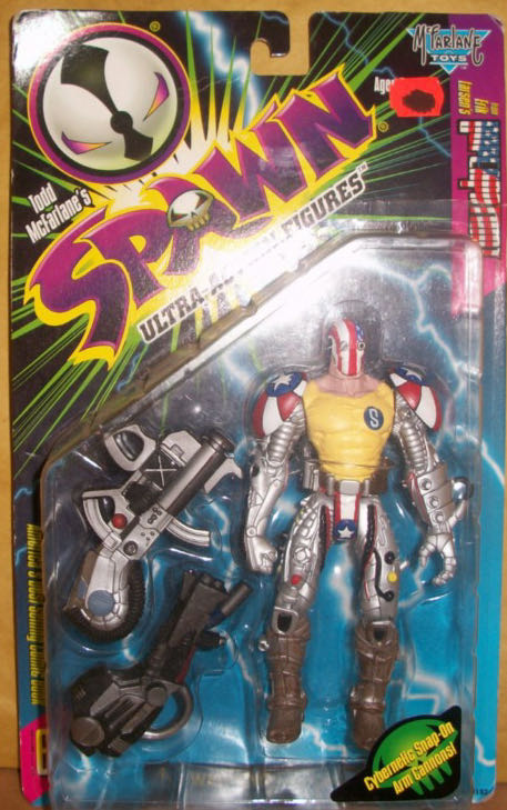 Spawn: Super Patriot - McFarlane Toys (Superpatriot) action figure collectible [Barcode 787926101539] - Main Image 2