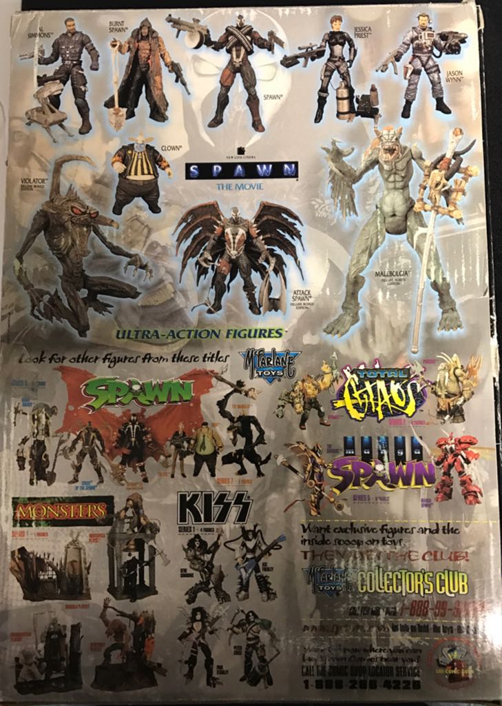 Attack Spawn - Spawn The Movie  - McFarlane Toys (Spawn) action figure collectible [Barcode 787926101669] - Main Image 2