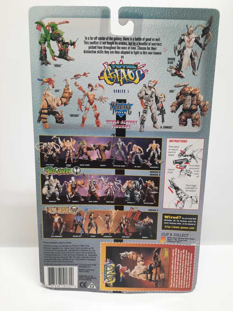 Spawn - Total Chaos: The Conqueror - McFarlane Toys (Total Chaos: 6”) action figure collectible [Barcode 787926101720] - Main Image 2