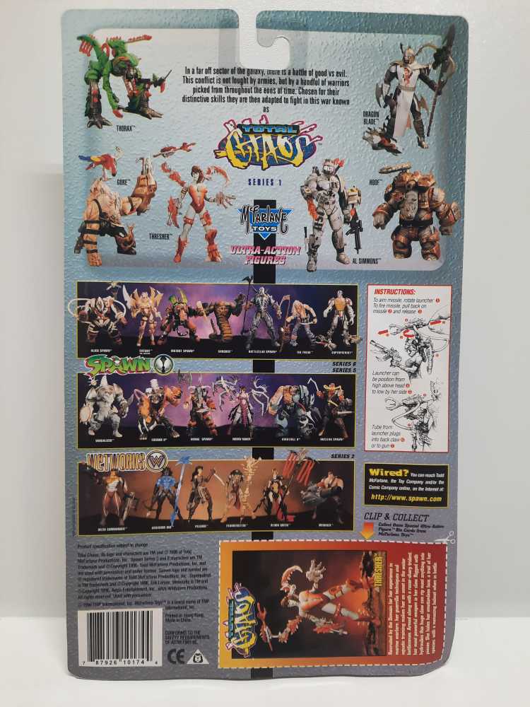 Thresher - McFarlane Toys (Total Chaos: 6”) action figure collectible [Barcode 787926101744] - Main Image 2