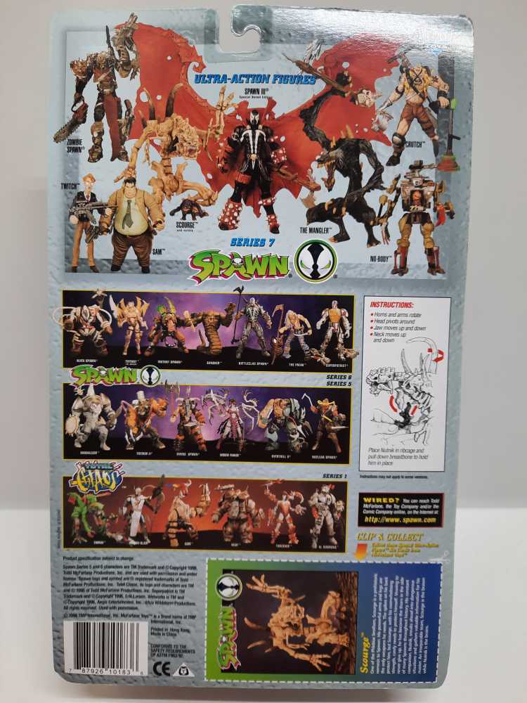 Scourge - McFarlane Toys (Spawn) action figure collectible [Barcode 787926101836] - Main Image 2