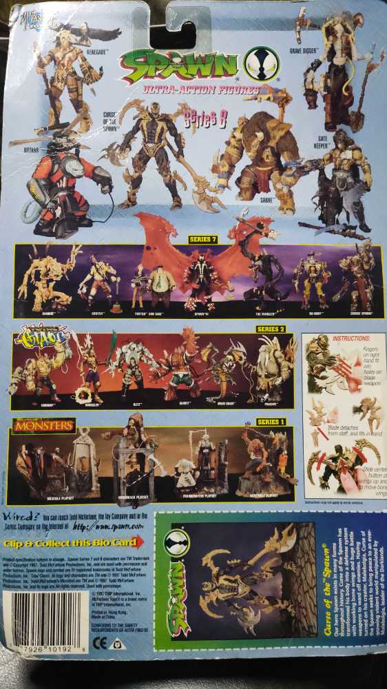 Spawn: Curse Of The Spawn - McFarlane Toys (Spawn Series 8) action figure collectible [Barcode 787926101928] - Main Image 2