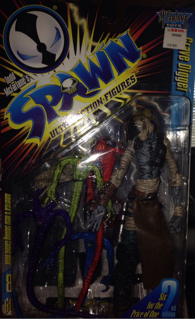 Grave Digger - McFarlane Toys (Spawn Series 8) action figure collectible [Barcode 787926101935] - Main Image 2