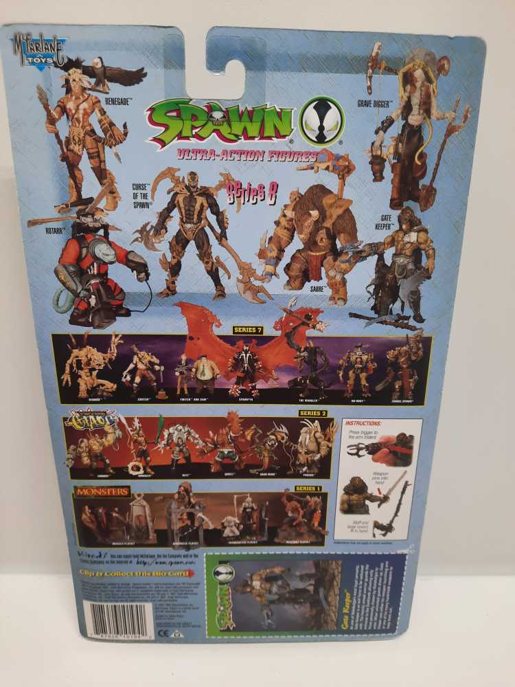Spawn: Gate Keeper  (Spawn Series 8) action figure collectible [Barcode 787926101942] - Main Image 2