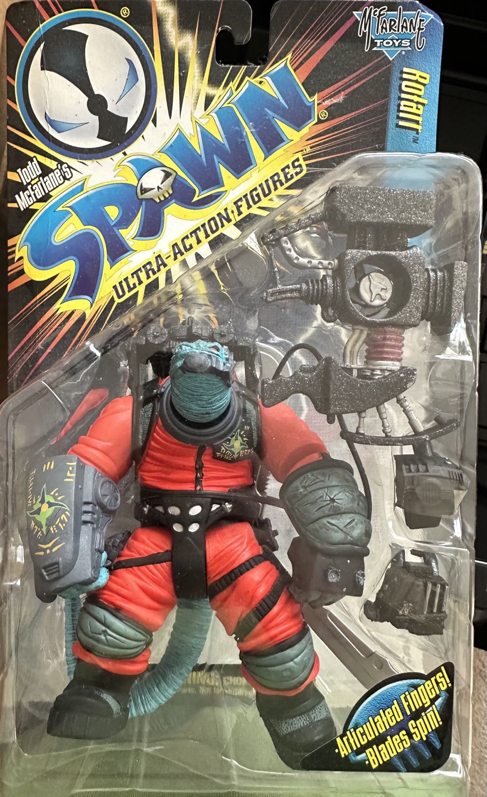 Rotarr - McFarlane Toys (Spawn, comic book heroes) action figure collectible [Barcode 787926101959] - Main Image 3