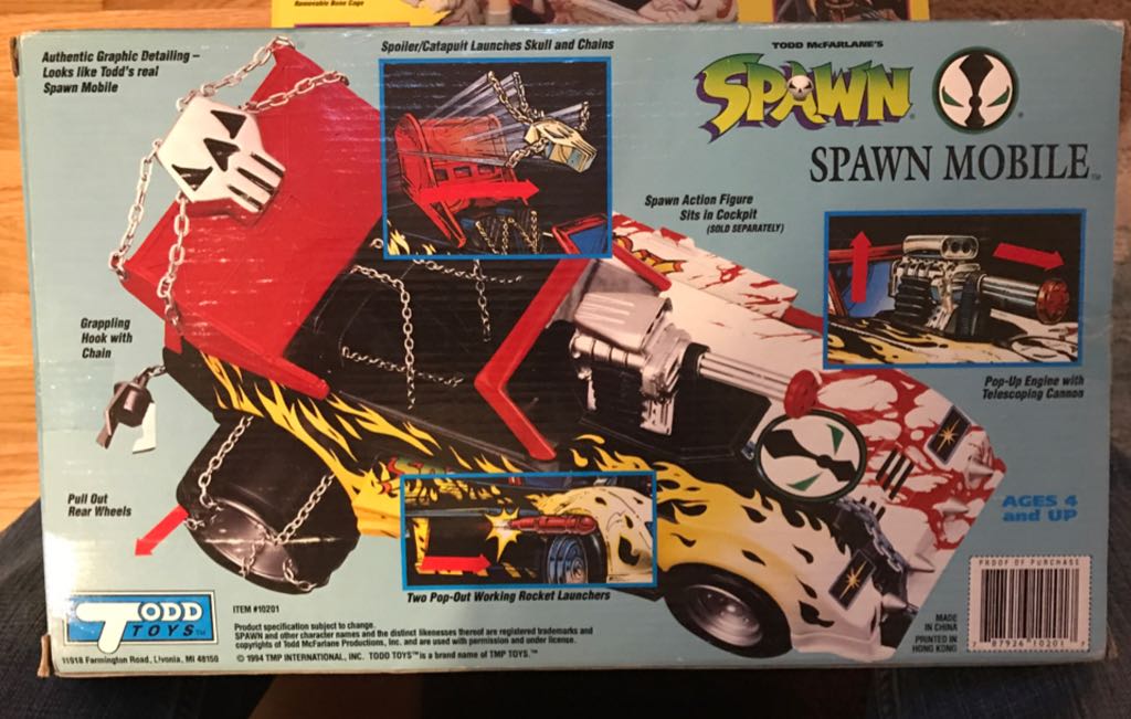 Spawn Mobile - Todd Toys (Spawn Series 1) action figure collectible [Barcode 787926102017] - Main Image 2