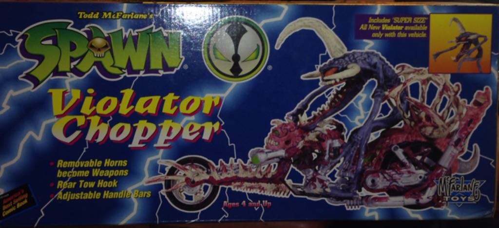 Spawn: Violator Chopper - McFarlane Toys (Spawn) action figure collectible [Barcode 787926102123] - Main Image 1