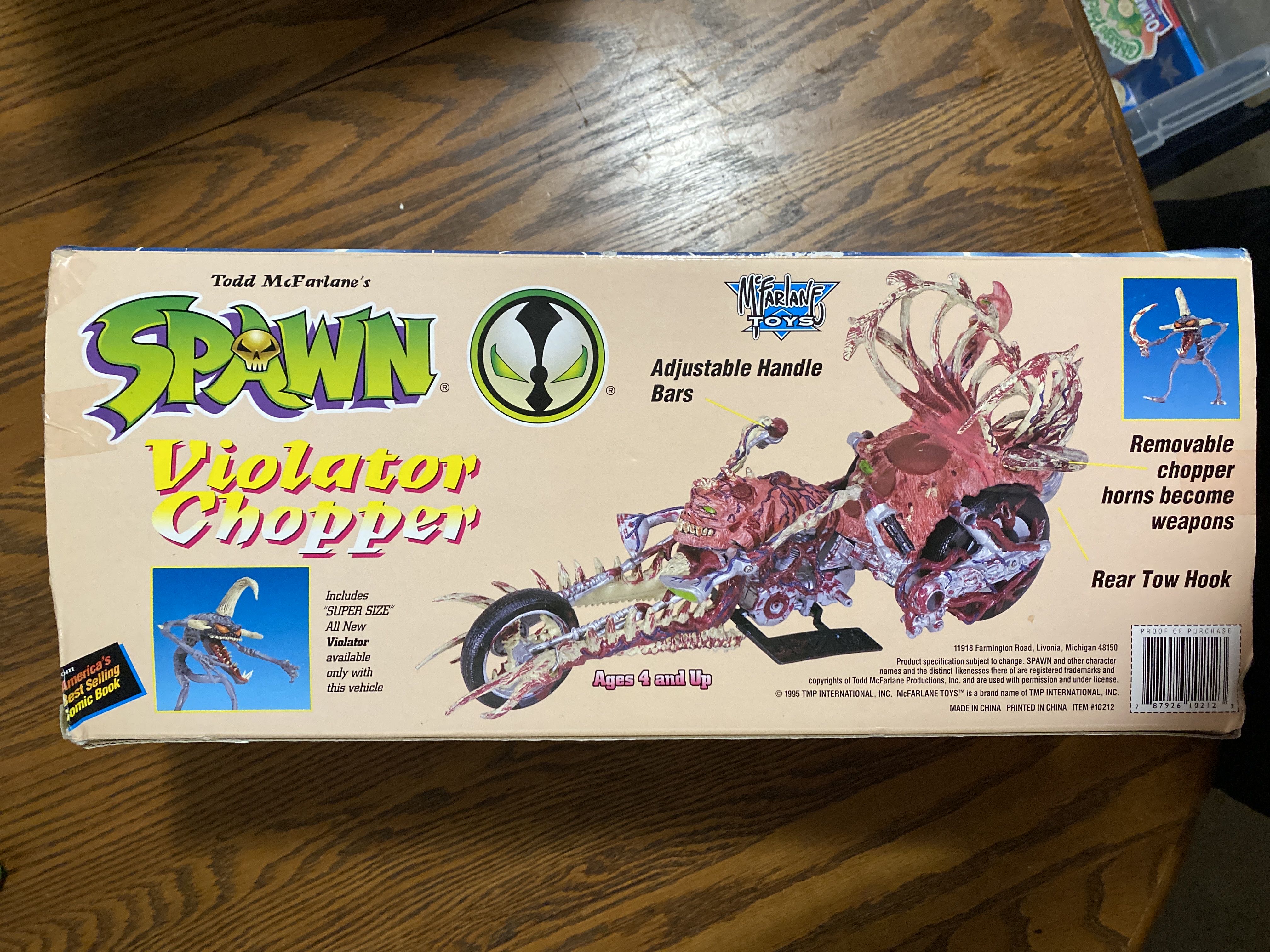 Spawn: Violator Chopper - McFarlane Toys (Spawn) action figure collectible [Barcode 787926102123] - Main Image 2