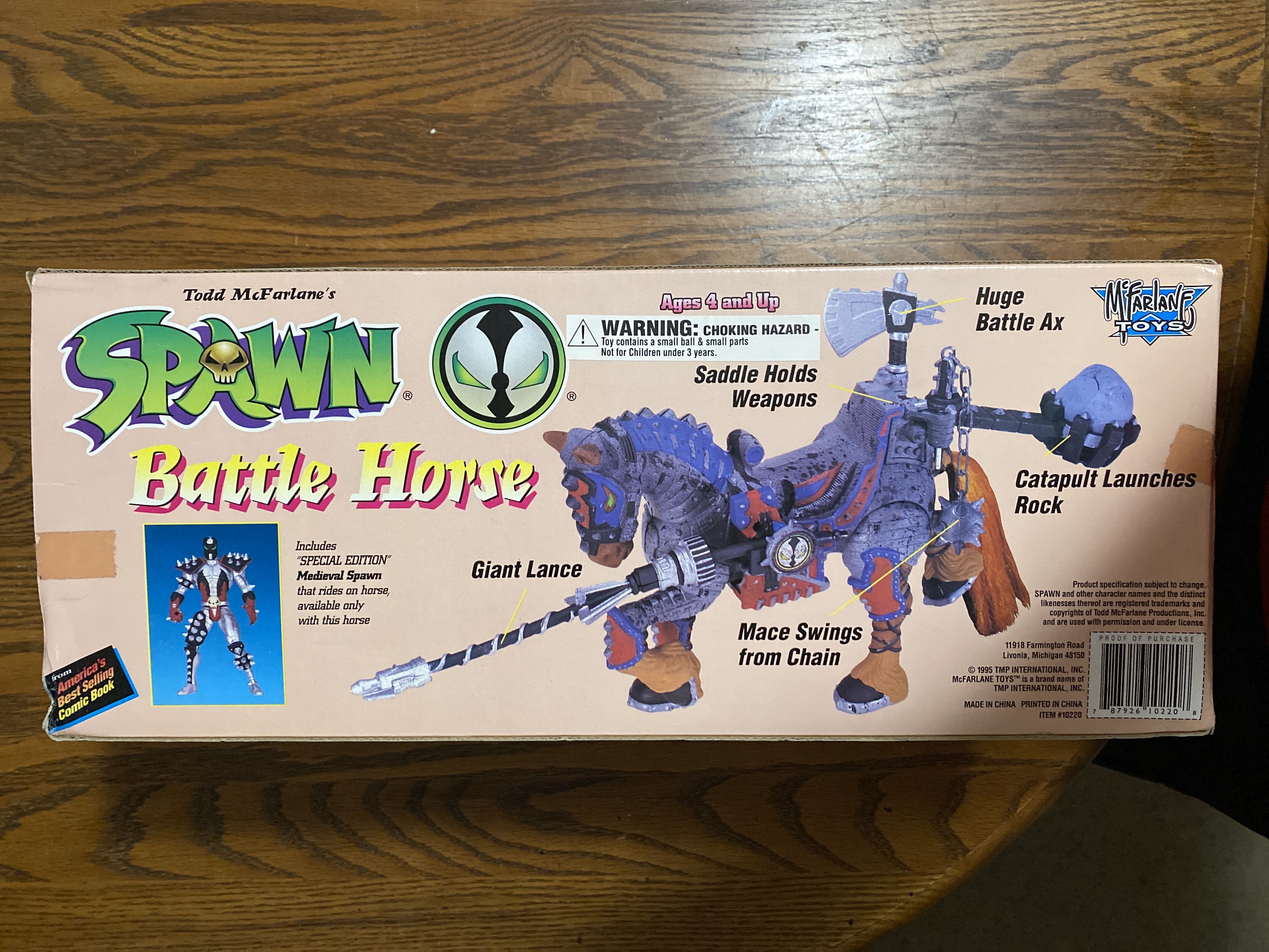 Spawn: Battle Horse - McFarlane Toys (Battle Horse) action figure collectible [Barcode 787926102208] - Main Image 2