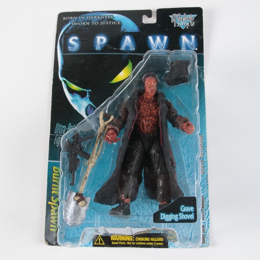 Spawn Movie: Burnt Spawn - Mcfarlene Toys (Spawn) action figure collectible [Barcode 787926111026] - Main Image 2
