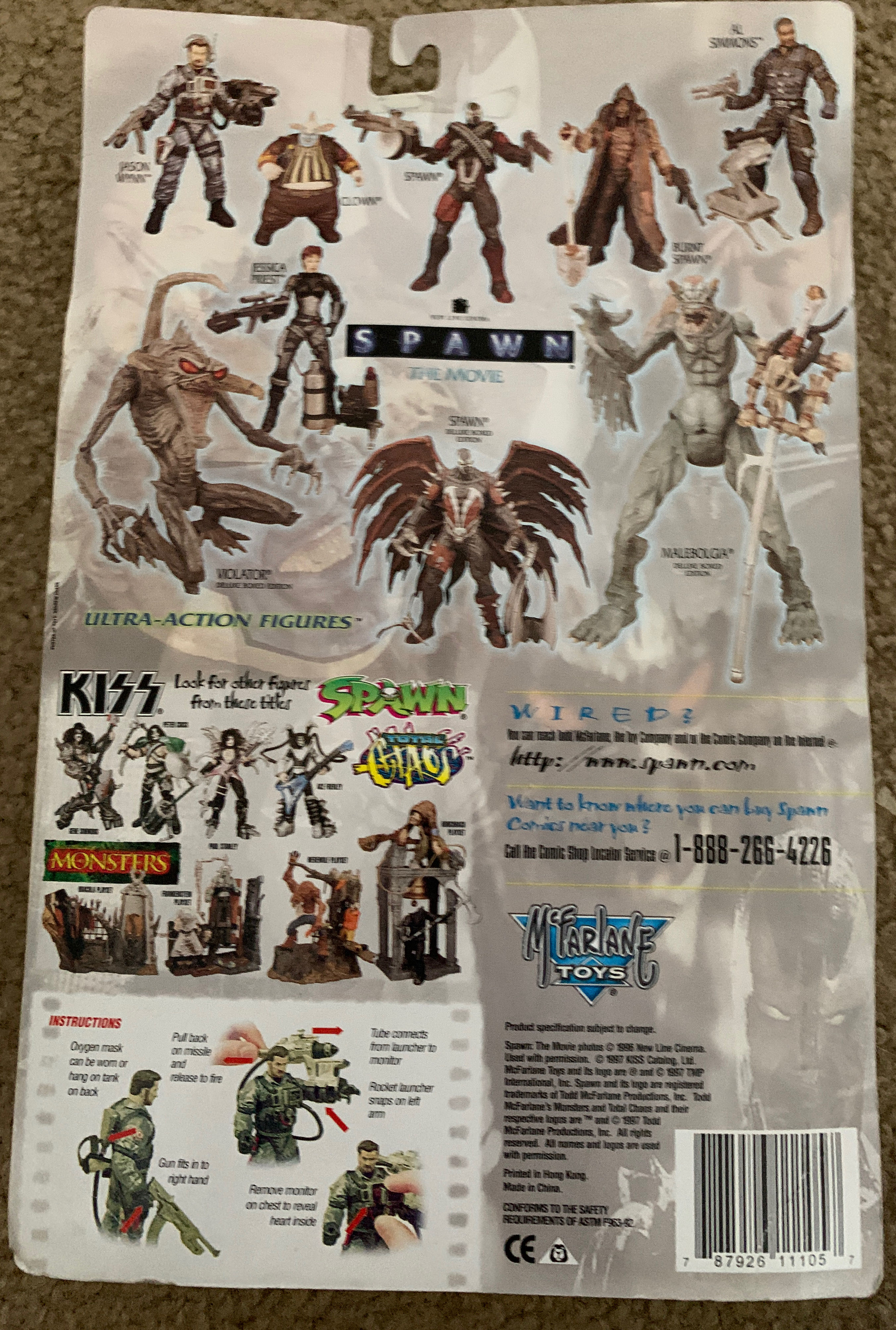 Spawn Movie: Jason Wynn - McFarlane Toys (Spawn The Movie) action figure collectible [Barcode 787926111057] - Main Image 2