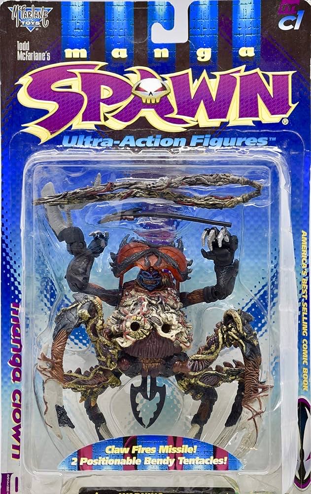 Spawn: Manga Clown - McFarlane Toys (Spawn Series 9) action figure collectible [Barcode 787926111132] - Main Image 3