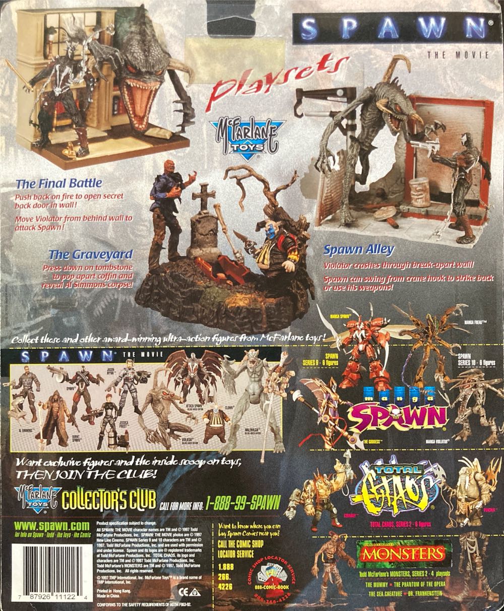 Spawn: The Final Battle Playset - McFarlane Toys (Spawn The Movie Playset) action figure collectible [Barcode 787926111224] - Main Image 2