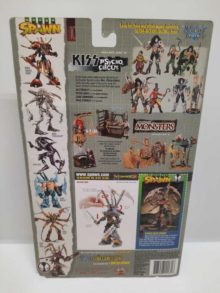 Spawn - Manga Spawn: Manga Dead Spawn - McFarlane Toys (Spawn) action figure collectible [Barcode 787926111316] - Main Image 2