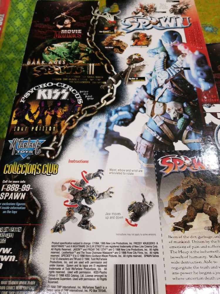 The Heap - McFarlane Toys (Spawn: 6”) action figure collectible [Barcode 787926111569] - Main Image 2