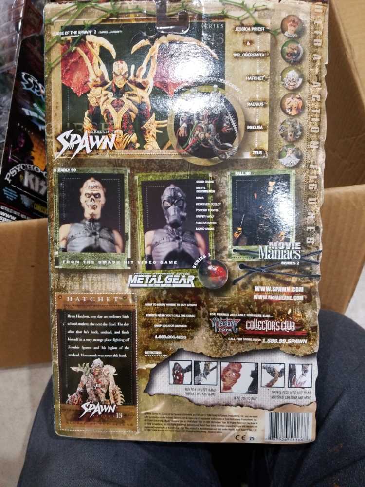 Spawn Series 13: Hatchet - McFarlane Toys (Curse Of The Spawn) action figure collectible [Barcode 787926111668] - Main Image 2