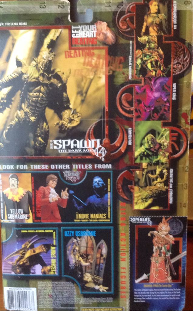 Spawn - The Dark Ages: Mandarin Spawn - McFarlane Toys (Spawn Series 14) action figure collectible [Barcode 787926111767] - Main Image 2