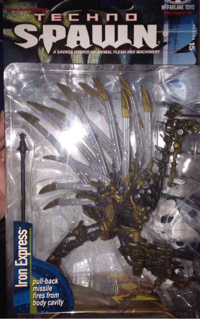 Spawn: Techno Spawn Iron Express - McFarlane Toys (Techno Spawn) action figure collectible [Barcode 787926111835] - Main Image 1