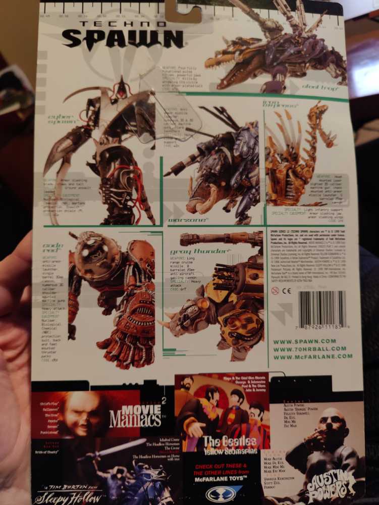 Spawn: Techno Spawn Steel Trap - McFarlane Toys (Techno Spawn) action figure collectible [Barcode 787926111859] - Main Image 4