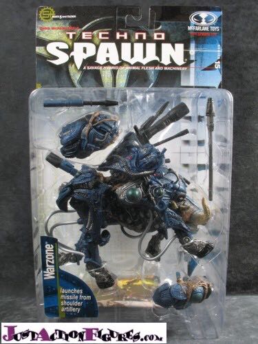 Spawn: Techno Spawn Warzone - McFarlane Toys action figure collectible [Barcode 787926111866] - Main Image 1