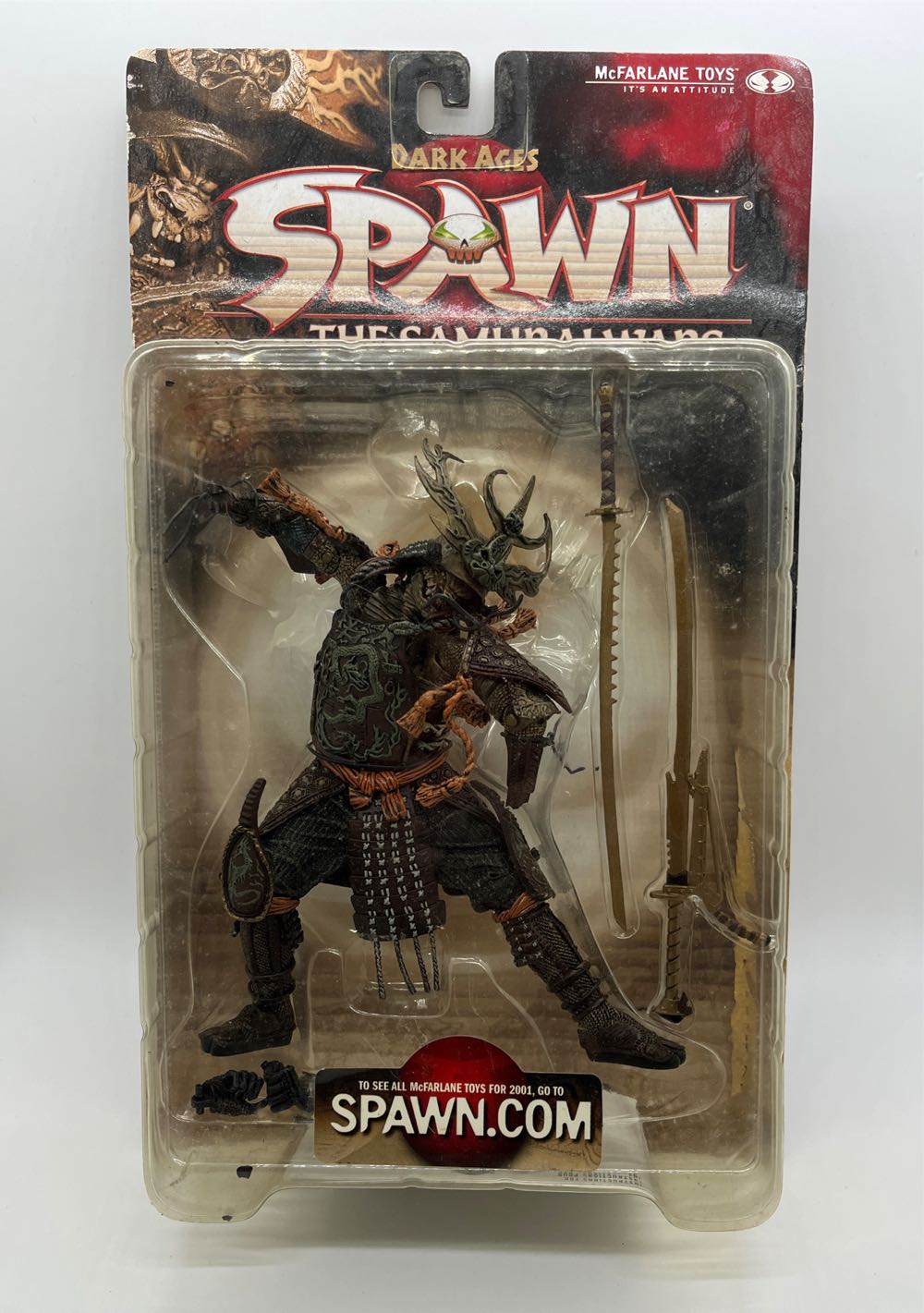 Spawn - The Samurai Wars: Jackal Assassin - McFarlane Toys (Spawn Series 19) action figure collectible [Barcode 787926112245] - Main Image 3