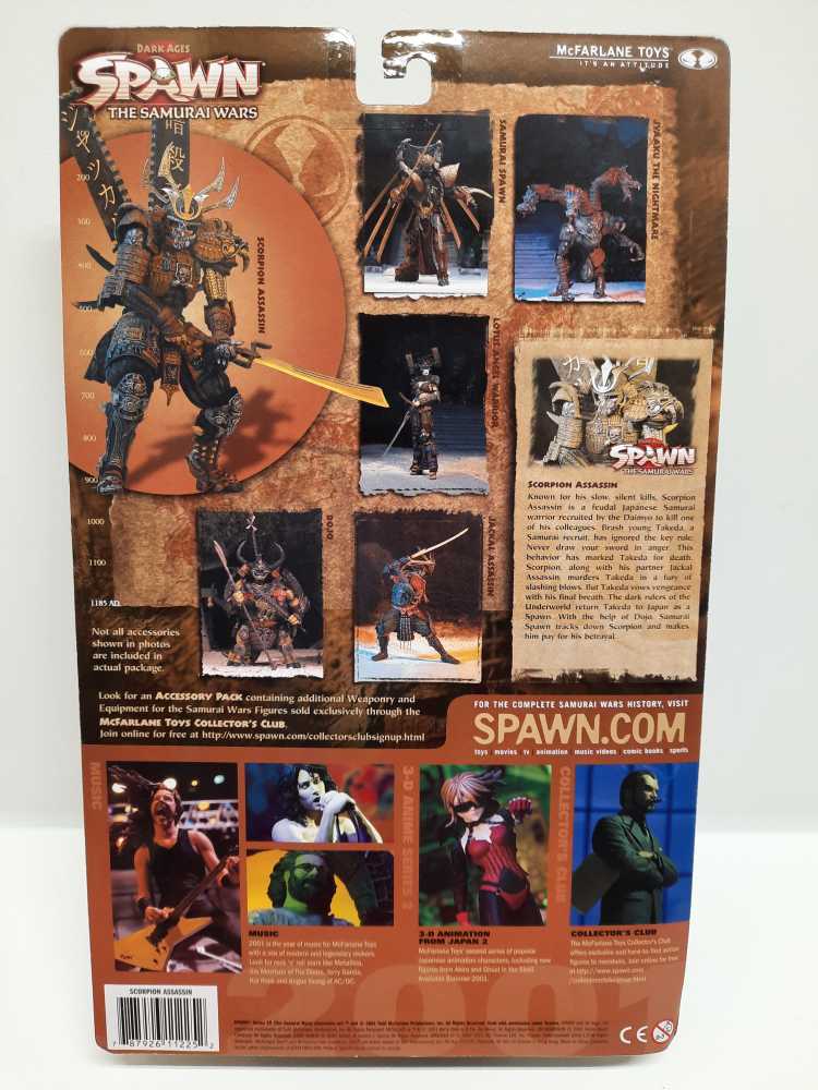 Spawn: Scorpion Assassin - McFarlane Toys (Spawn Series 19) action figure collectible [Barcode 787926112252] - Main Image 2