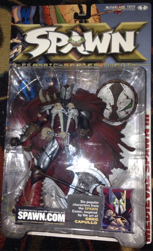 Spawn - Medieval Spawn III Series 20 - Mcfarlane Toys: Spawn (Spawn Classics: Series 20) action figure collectible [Barcode 787926112320] - Main Image 2