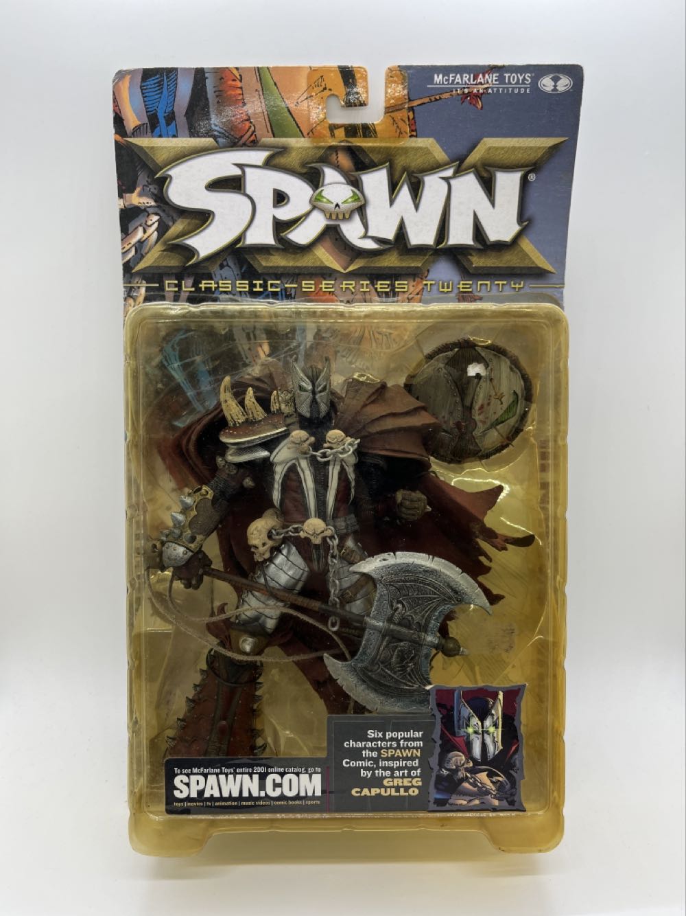 Spawn - Medieval Spawn III Series 20 - Mcfarlane Toys: Spawn (Spawn Classics: Series 20) action figure collectible [Barcode 787926112320] - Main Image 4