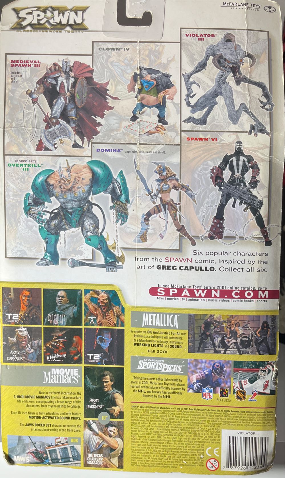 Spawn: Violator III - McFarlane Toys (Spawn: Classic: 6”) action figure collectible [Barcode 787926112344] - Main Image 3