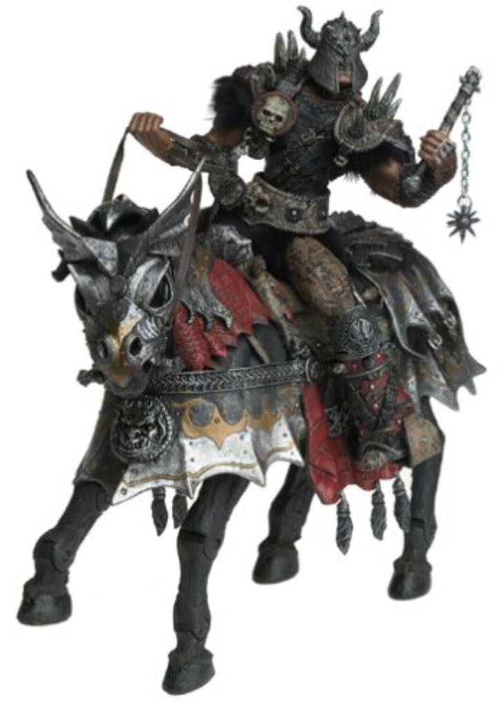 McFarlane’s Spawn Dark Ages The Bloodaxe & Thunderhoof - McFarlane Toys (Spawn 22 Dark Ages The Viking Ages) action figure collectible [Barcode 787926112443] - Main Image 2