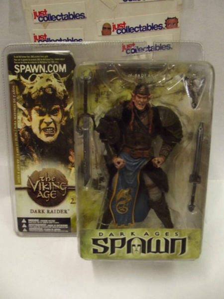 Spawn - Dark Ages Spawn - The Viking Age: Dark Raider - McFarlane Toys (Spawn: Viking Age: 6”) action figure collectible [Barcode 787926112658] - Main Image 2