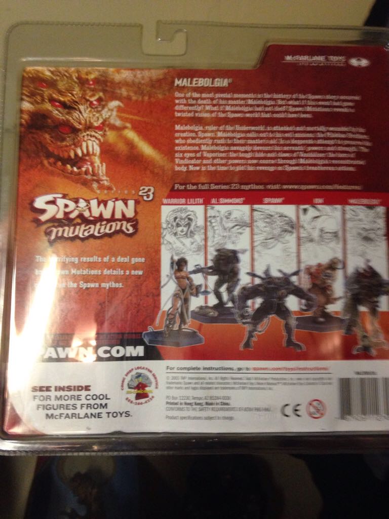 Spawn Series 23: Malebolgia - McFarlane Toys (Mutations) action figure collectible [Barcode 787926112740] - Main Image 2