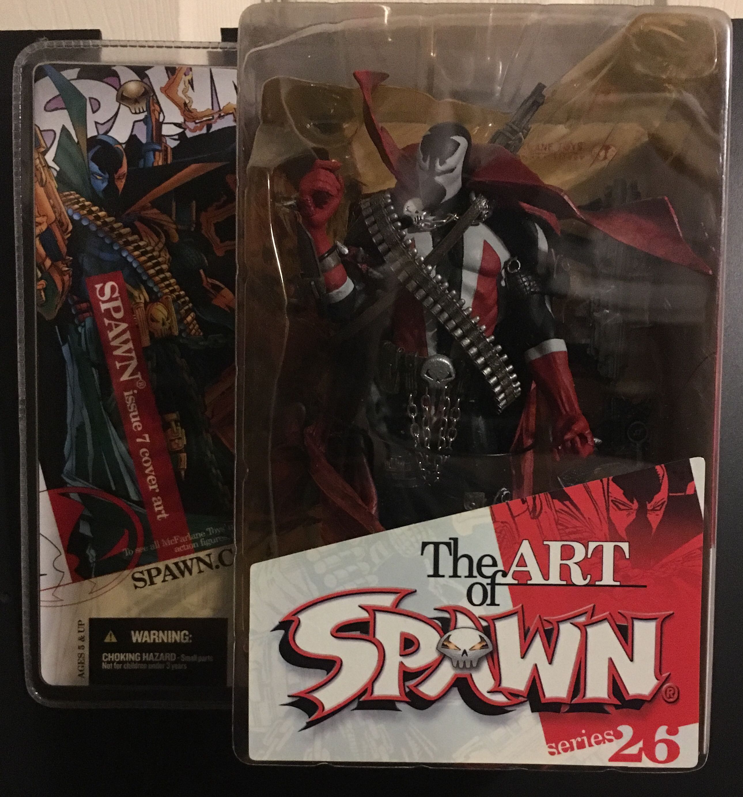 SPAWN ISSUE 7 Cover Art - McFarlane Toys (Spawn) action figure collectible [Barcode 787926113228] - Main Image 3